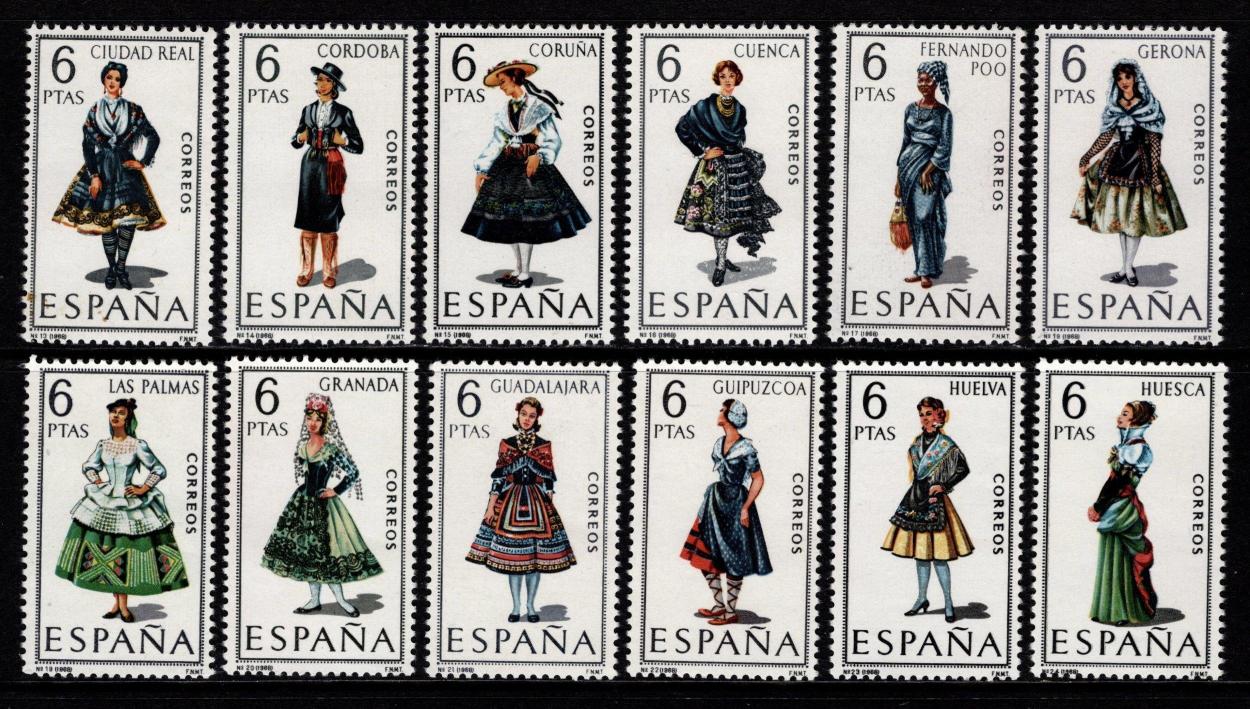İSPANYA 1968 HALK KOSTÜMLERİ