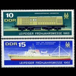 ALMANYA DDR 1968 LEIPZIG BAHAR FUARI 