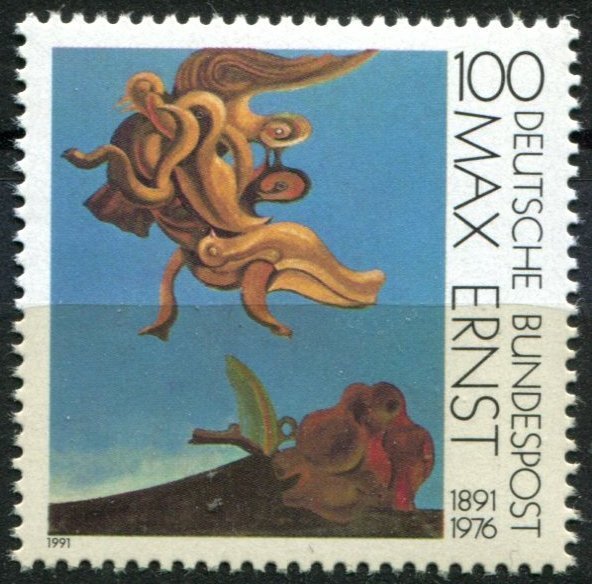 ALMANYA 1991 Max Ernst’in Doğumunun 100. Yıldönümü