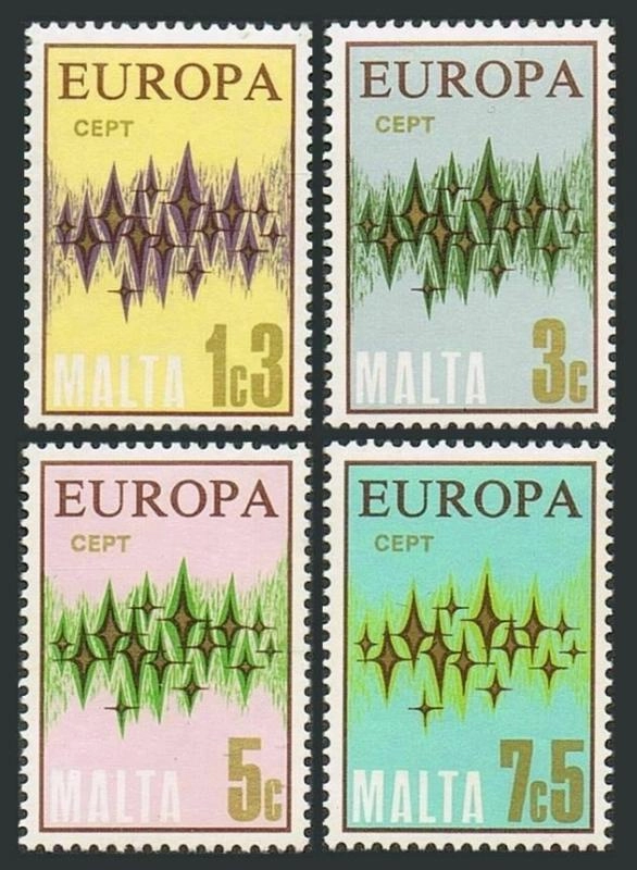 1972 MALTA EUROPA CEPT