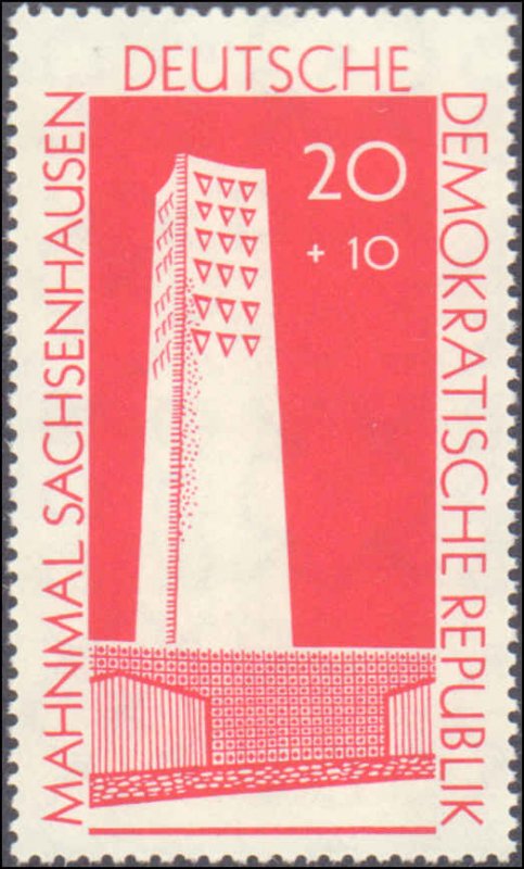 ALMANYA DDR 1960 SACHSENHAUSEN ANITI 