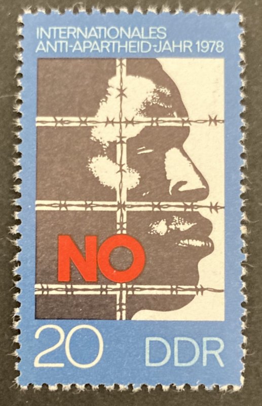 ALMANYA DDR 1978 ANTI-APARTHEID YILI