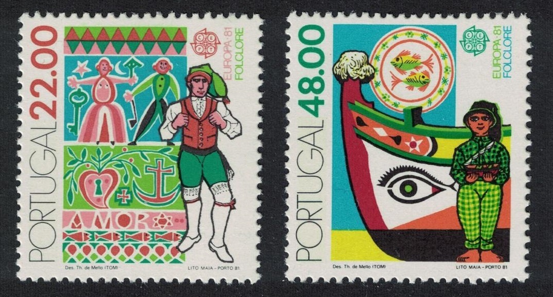 1981 PORTEKİZ EUROPA CEPT - FOLKLÖR