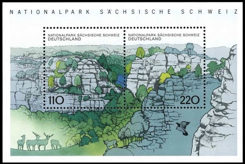 ALMANYA 1998 Saksonya İsviçre Milli Parkı