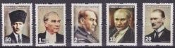 2018 ATATÜRK KONULU RESMİ POSTA PULLARI MNH