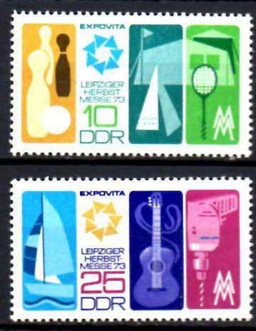 ALMANYA DDR 1973 LEİPZİG SONBAHAR FUARI