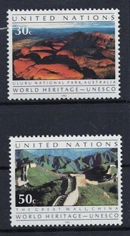 BM NEW YORK 1992 Manzaralar mnh seri