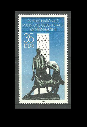 ALMANYA DDR 1986 Sachsenhausen Anıtı