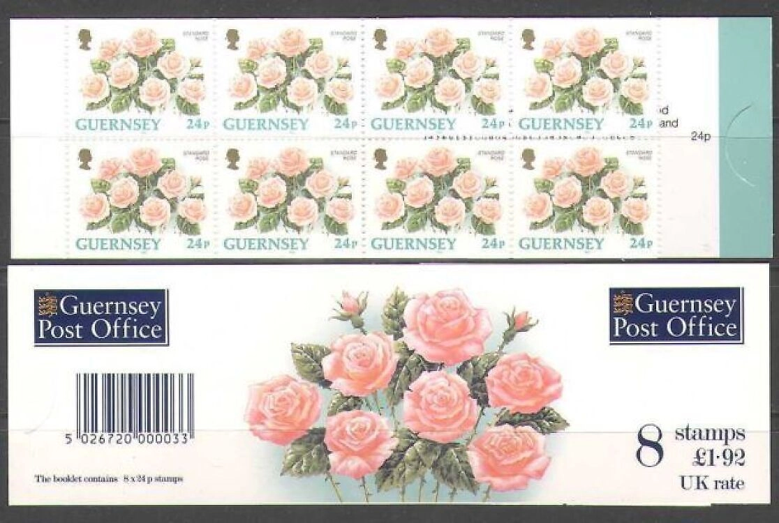 Guersney 1993. Çiçekler Flora Bitkileri Kitapçığı Mnh