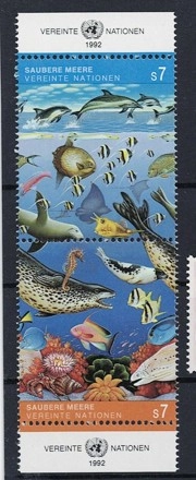 BM Viyana 1992 Temiz Okyanuslar MNH