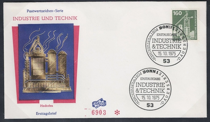 Almanya 1975 Endüstri teknolojisi yüksek fırın FDC