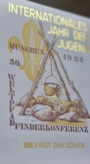 Almanya 1985 Dünya İzci Konferansı FDC, Bonn