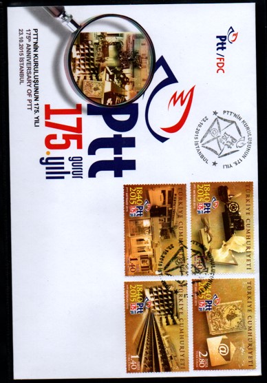 2015 PTT’NİN KURULUŞUNUN 175.YILI FDC