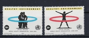 1993 BM Cenevre WHO’nun 45. Yıldönümü 2’li MNH
