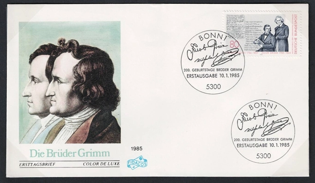 1985 Almanya Grimm Kardeşler’in 200. doğum yılı FDC