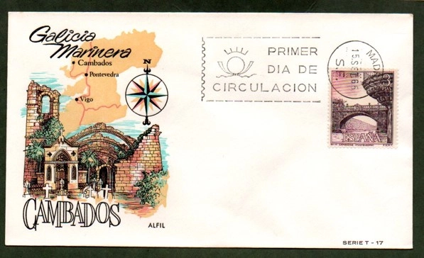 İspanya 1965 Cambados FDC