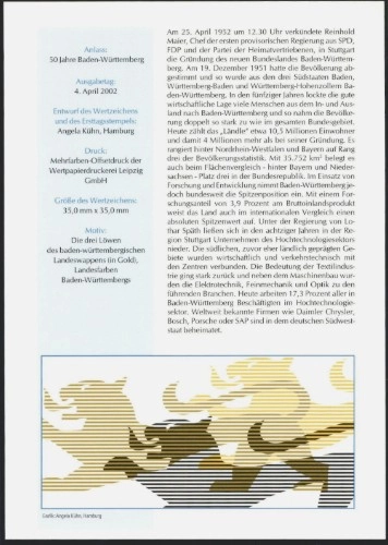 Almanya ETB, Ersttagsblatt 13/2002 – Für den Sport 2002
