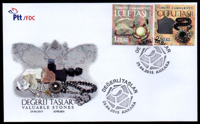 2015 DEĞERLİ TAŞLAR FDC