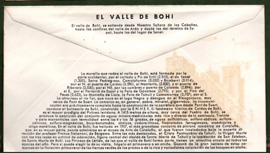 İspanya 1966 Bohi Vadisi FDC