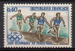 FRANSA 1968 Olimpiyat Oyunları, Meksika