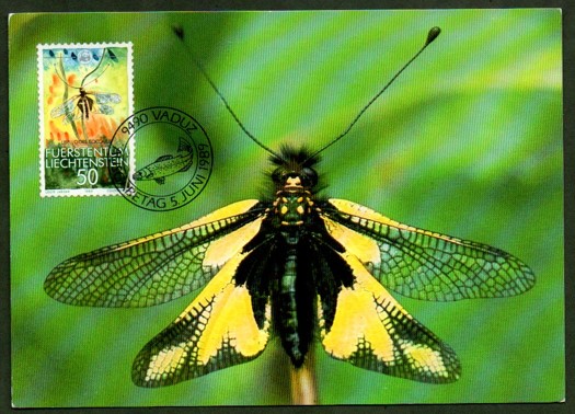Liechtenstein 1989 Fauna, Maximum Kart