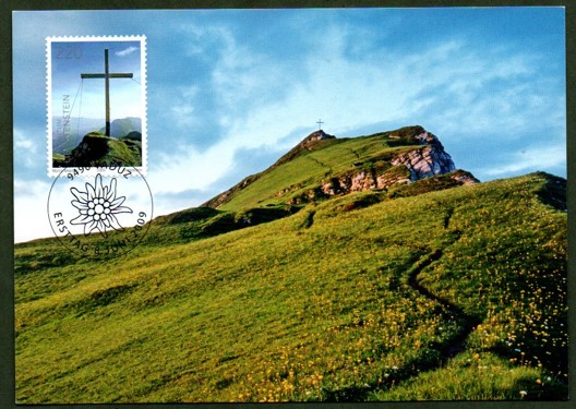 Liechtenstein 2009 Manzaralar, Maximum card