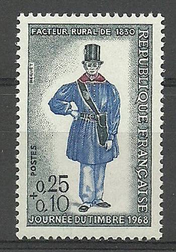 FRANSA 1968 Pul Günü, Postacı