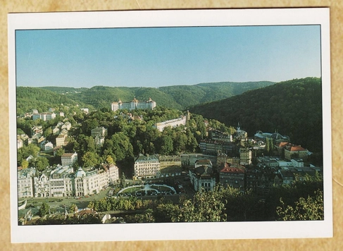 Karlovy Vary & Sanatorium Imperial Kartpostal