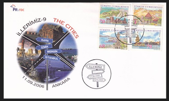 2006 İLLERİMİZ-9 FDC
