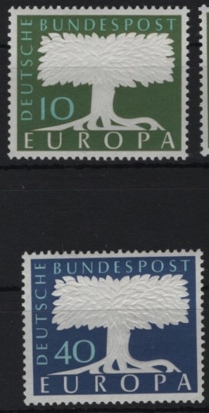 1957 ALMANYA EUROPA CEPT