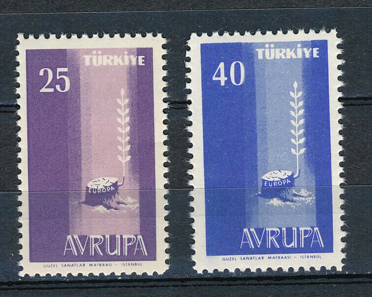 1958 TÜRKİYE EUROPA CEPT