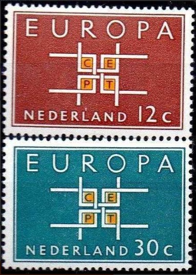 1963 HOLLANDA EUROPA CEPT