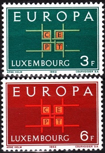 1963 LÜKSEMBURG EUROPA CEPT