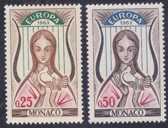 1963 MONAKO EUROPA CEPT