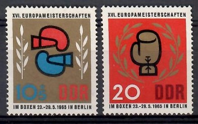 ALMANYA DDR 1965 AVRUPA BOKS ŞAMPİYONASI