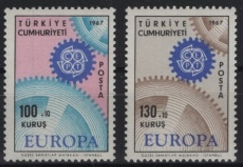 1967 TÜRKİYE EUROPA CEPT