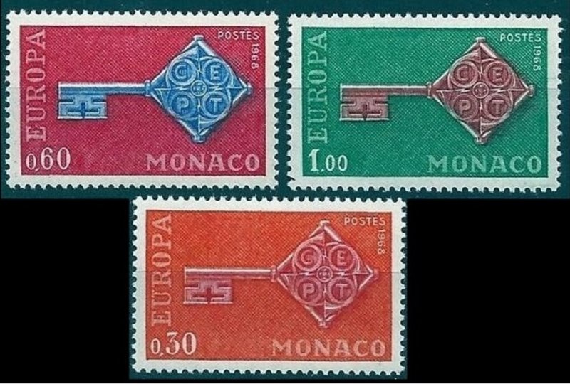 1968 MONAKO EUROPA CEPT