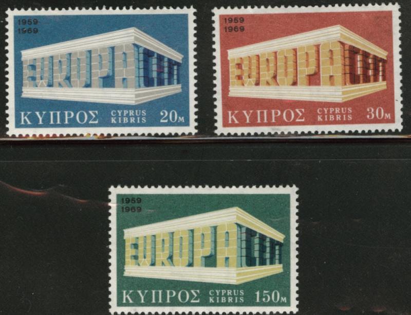 1969 GÜNEY KIBRIS EUROPA CEPT