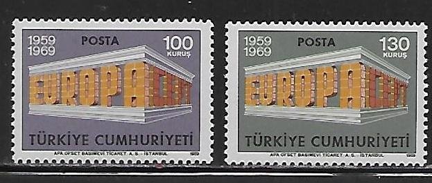 1969 TÜRKİYE EUROPA CEPT