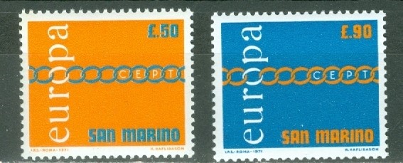 1971 SAN MARİNO EUROPA CEPT