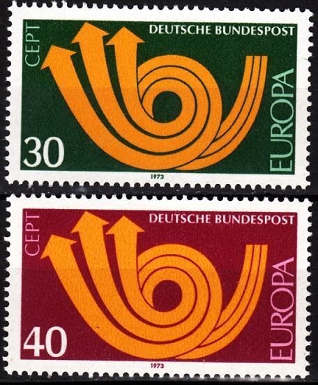 1973 ALMANYA EUROPA CEPT