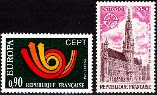 1973 FRANSA EUROPA CEPT