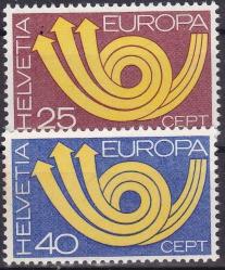 1973 İSVİÇRE EUROPA CEPT