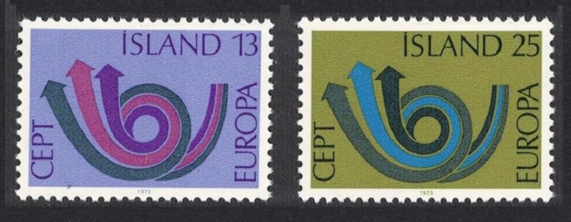 1973 İZLANDA EUROPA CEPT