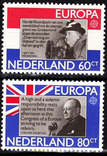 1980 HOLLANDA EUROPA CEPT