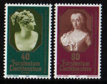 1980 LIECHTENSTEIN EUROPA CEPT