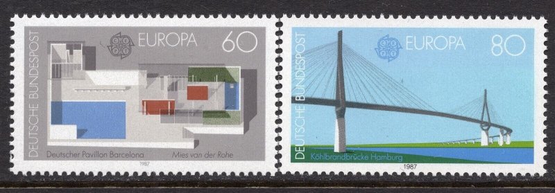 1987 ALMANYA EUROPA CEPT