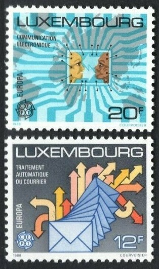 1988 LÜKSEMBURG EUROPA CEPT