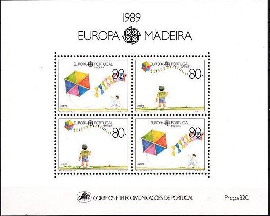 1989 PORTEKİZ MADEIRA EUROPA CEPT - Çocuk Oyunları