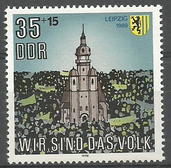 ALMANYA DDR 1990 LEİPZİG